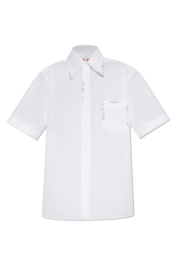 Marni Shirt with decorative stitching