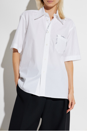 Marni Shirt with decorative stitching