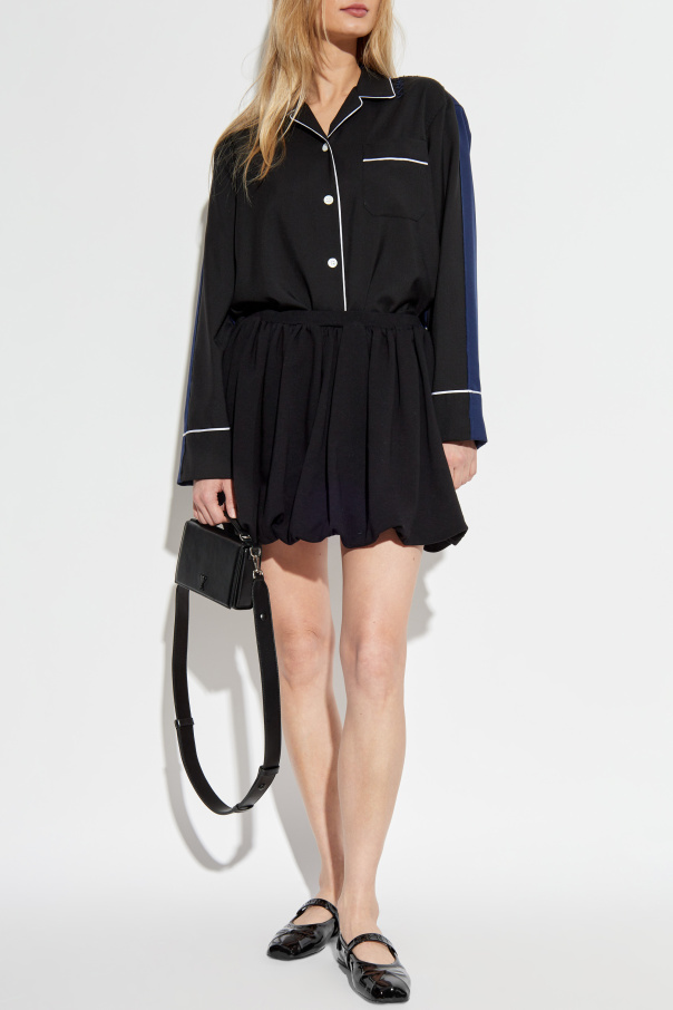 Marni Camisa de lana con efecto vintage