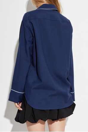 Marni Camisa de lana con efecto vintage