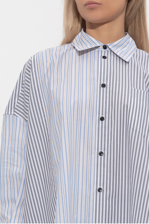 Marni Camisa con estampado de rayas