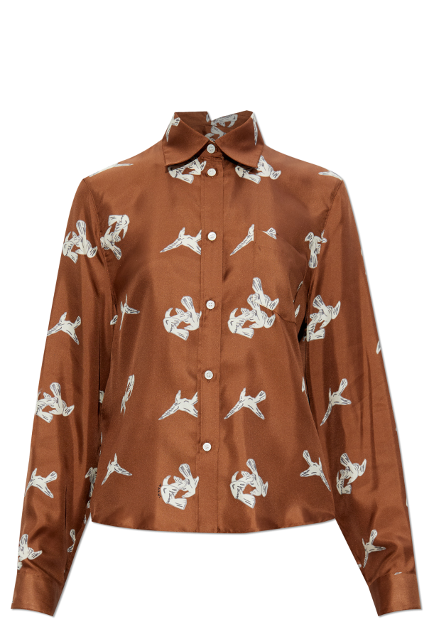 Silk shirt with pocket od Marni