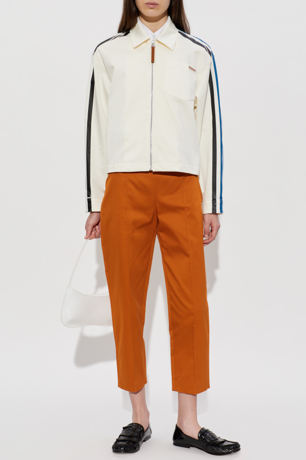 Marni Chaqueta de algodón con bolsillo