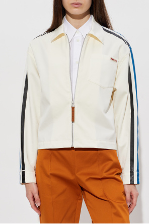 Marni Chaqueta de algodón con bolsillo