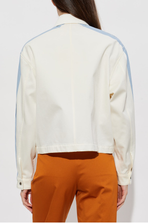 Marni Chaqueta de algodón con bolsillo