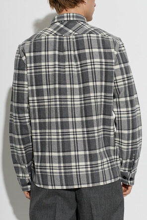 Woolrich Bavlnená košeľa s károvaným vzorom