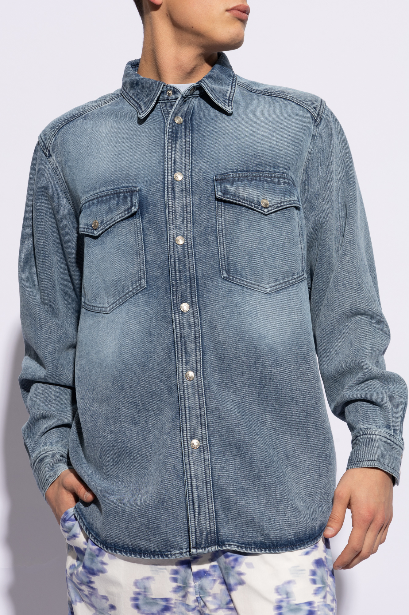 MARANT ‘Tailly’ denim ball shirt