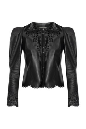 Leather shirt ‘Nerida’
