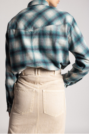 Marant Etoile Checked shirt