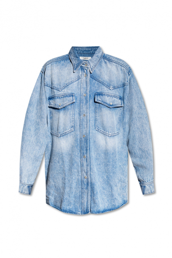 Isabel Marant Etoile ‘Taniami’ oversize shoe-care shirt