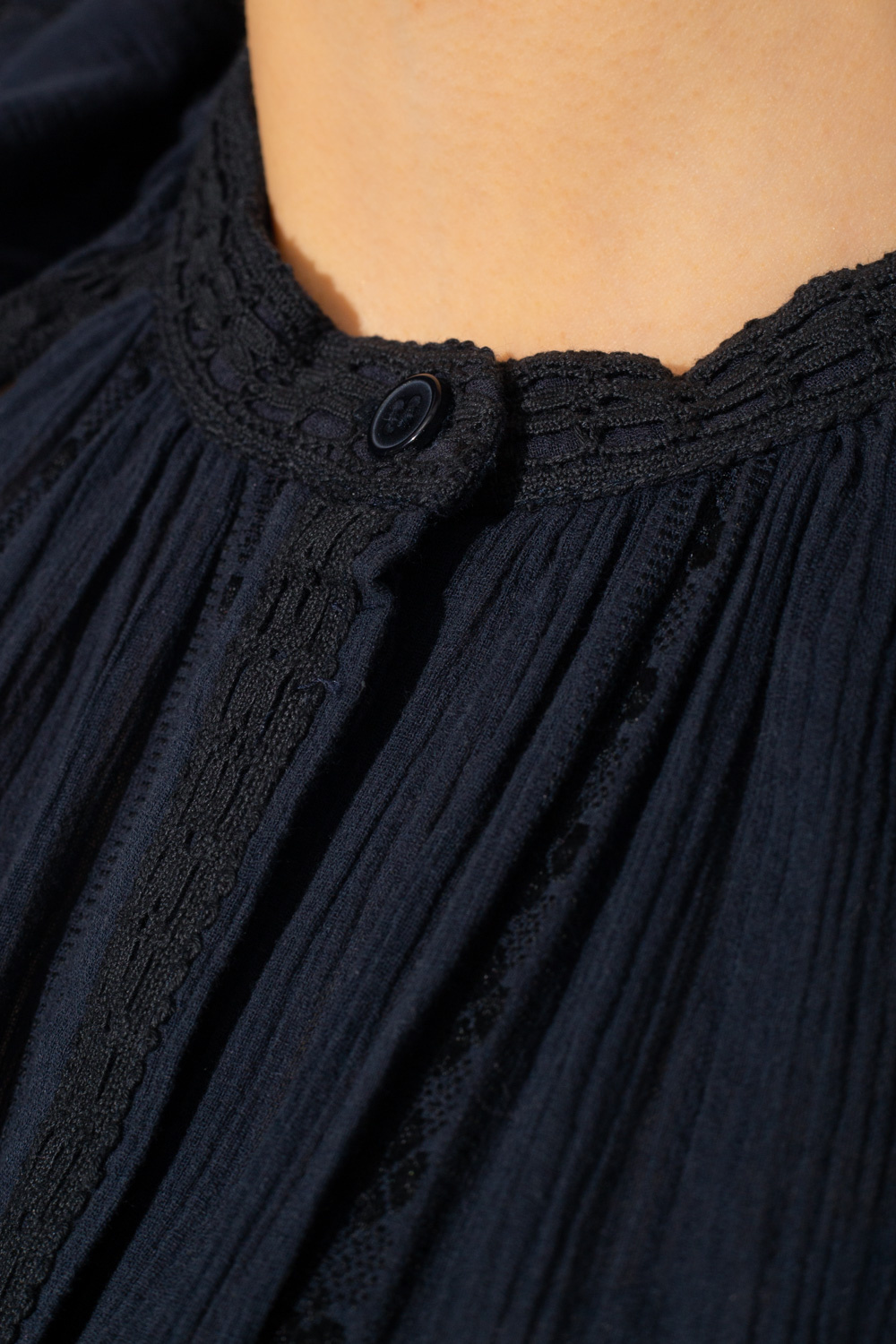 fringe-detail long-sleeve sweatshirt ‘Janelle’ top