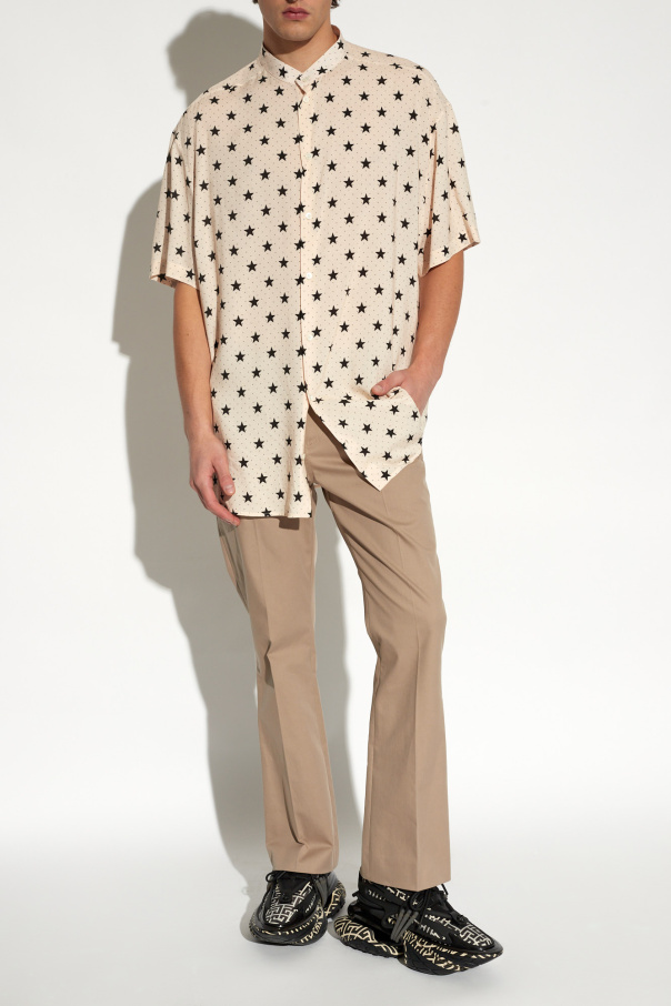 Balmain Oversize patterned shirt