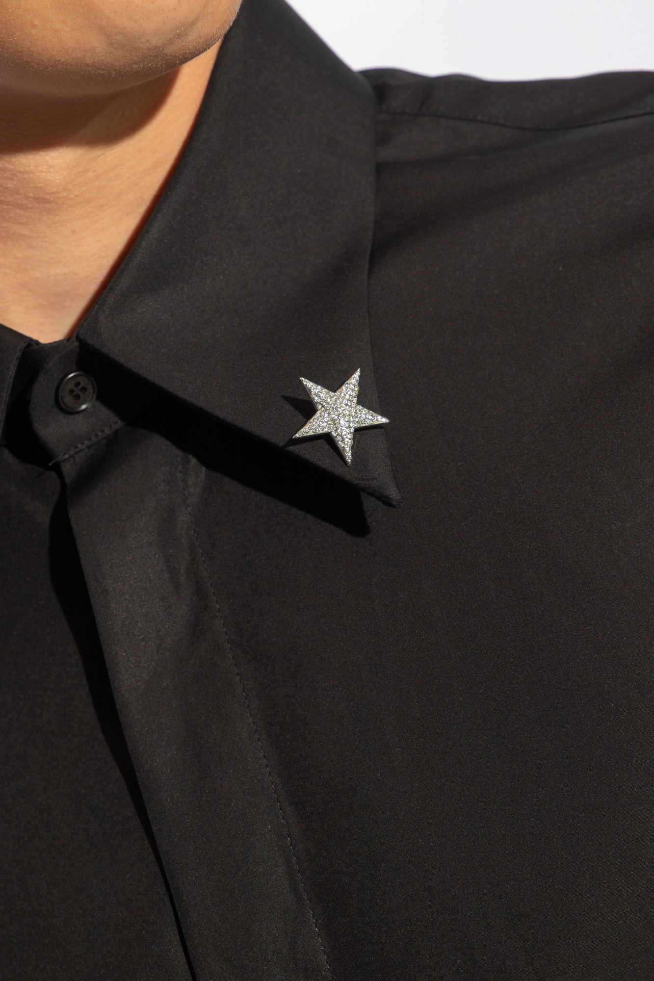 balmain shorts Shirt with motif of stars