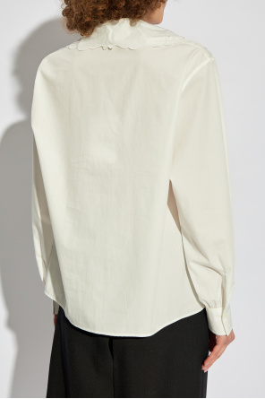 Chloé Cotton shirt with lace trim