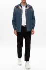 Marcelo Burlon BLUE Branded denim shirt