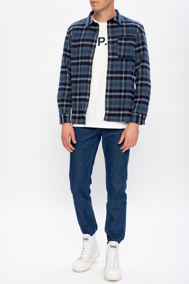 A.P.C. Checked shirt