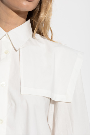 A.P.C. Camisa con cuello ancho desmontable