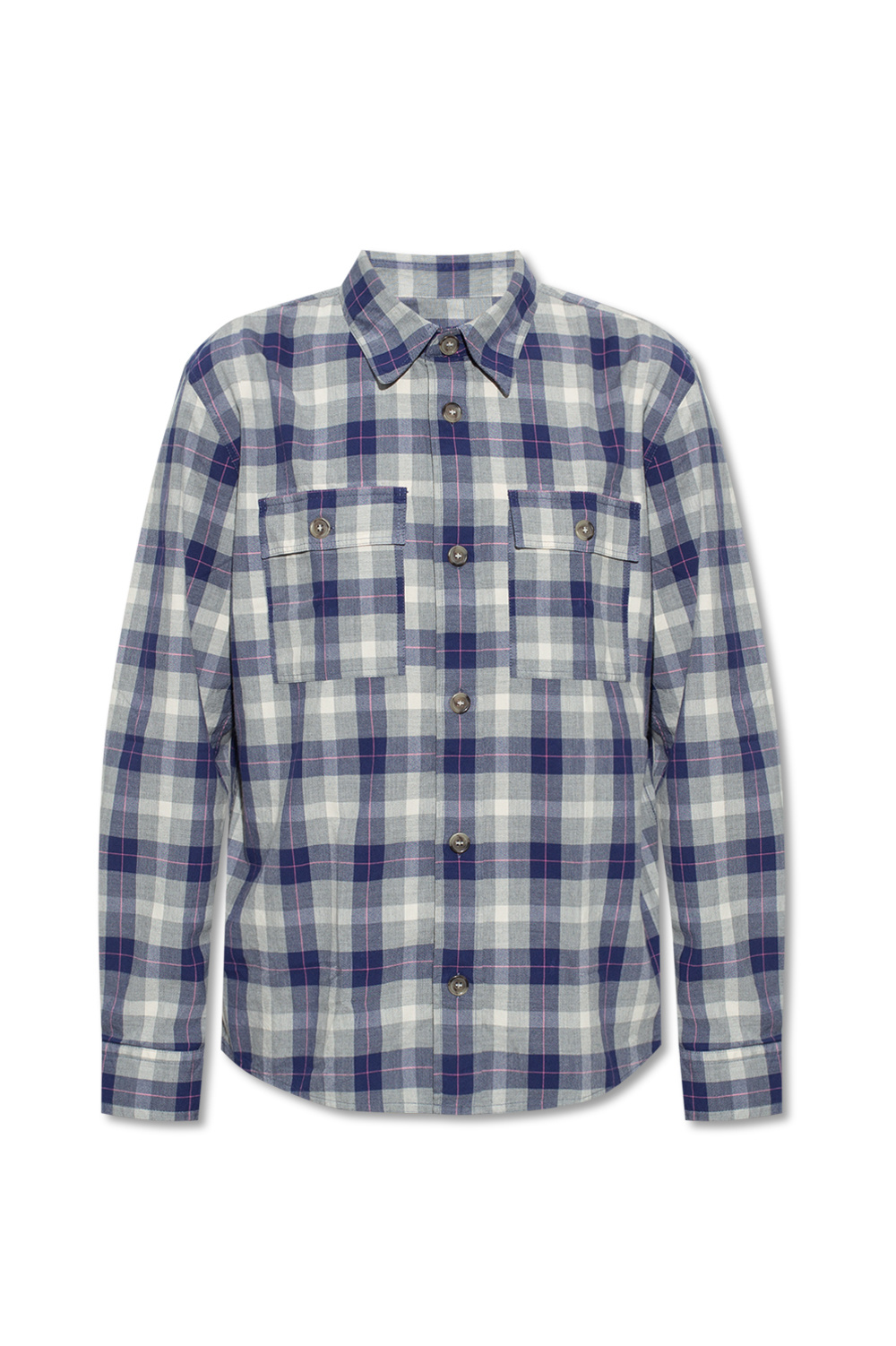 A.P.C. Checked Cashmere shirt