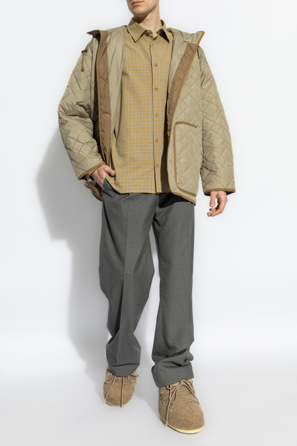 A.P.C. Checked pattern shirt