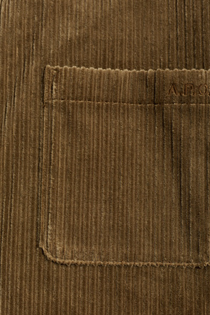 A.P.C. Sztruksowa koszula `Malo`