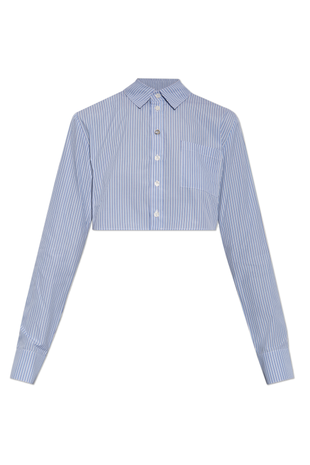 Coperni Short cotton shirt