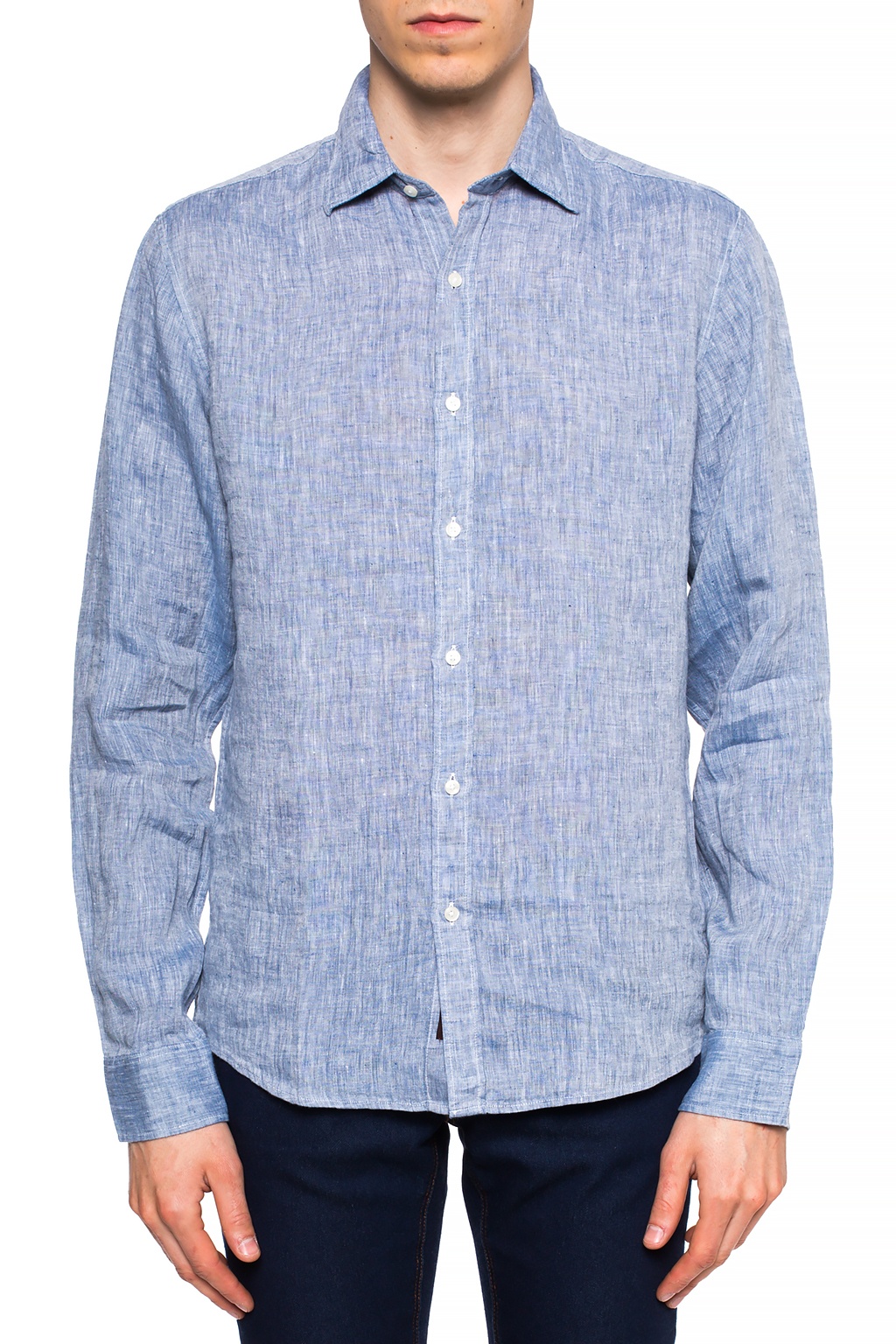 michael kors linen shirt