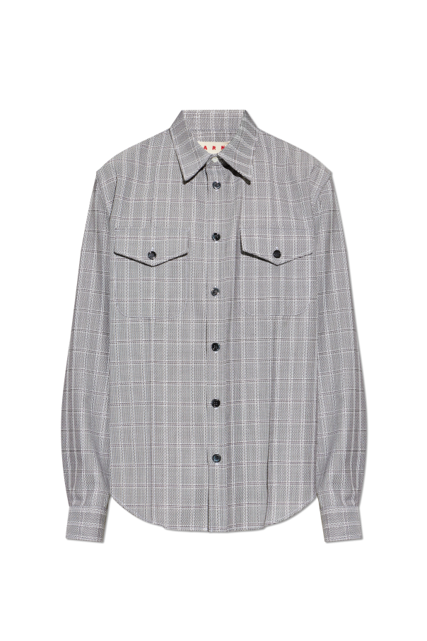 Checked pattern shirt od Marni