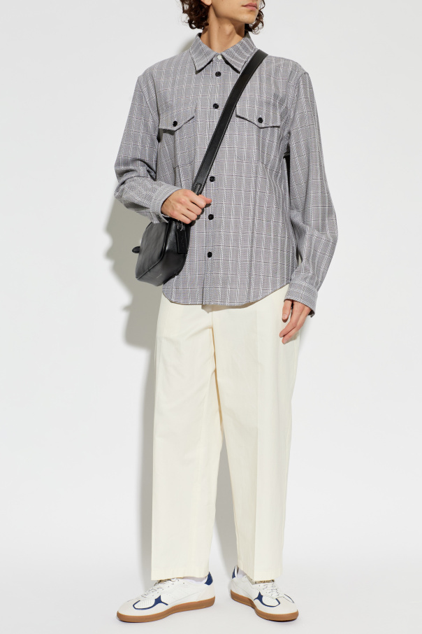 Marni Camisa com padrão aos quadrados