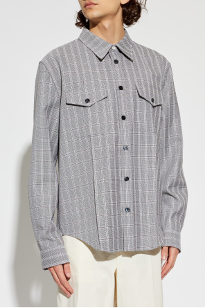 Marni Camisa com padrão aos quadrados