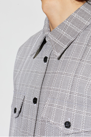 Marni Camisa com padrão aos quadrados