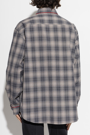 Marni Camisa de algodão aos quadrados