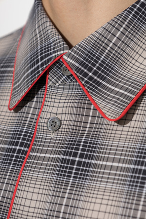 Marni Camisa de algodão aos quadrados