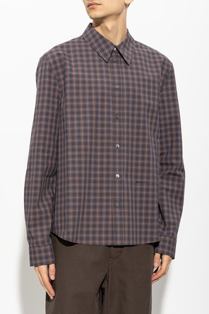 Marni Camisa con estampado de cuadros