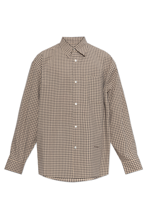 Cotton Checked Shirt od Marni