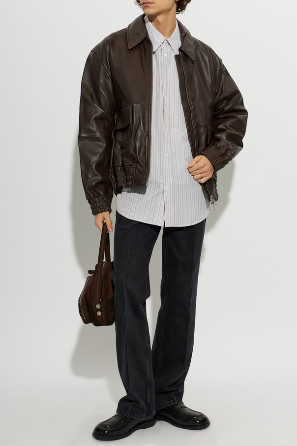 Marni Camisa oversize às riscas