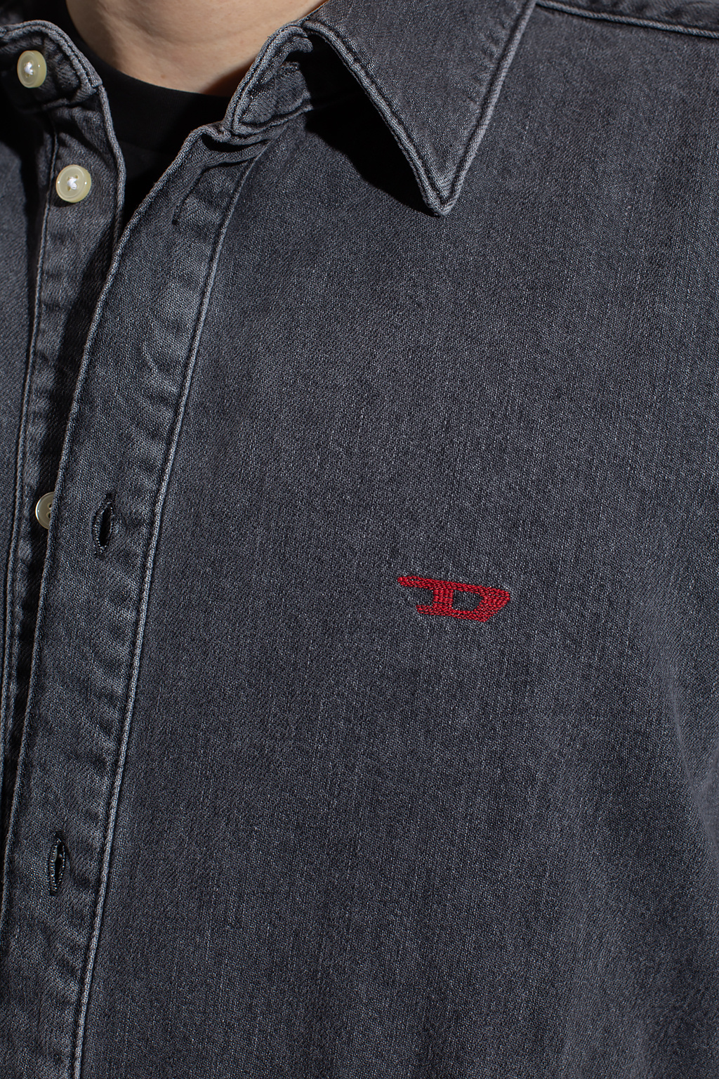 Diesel 'Icon logo zipped jacket