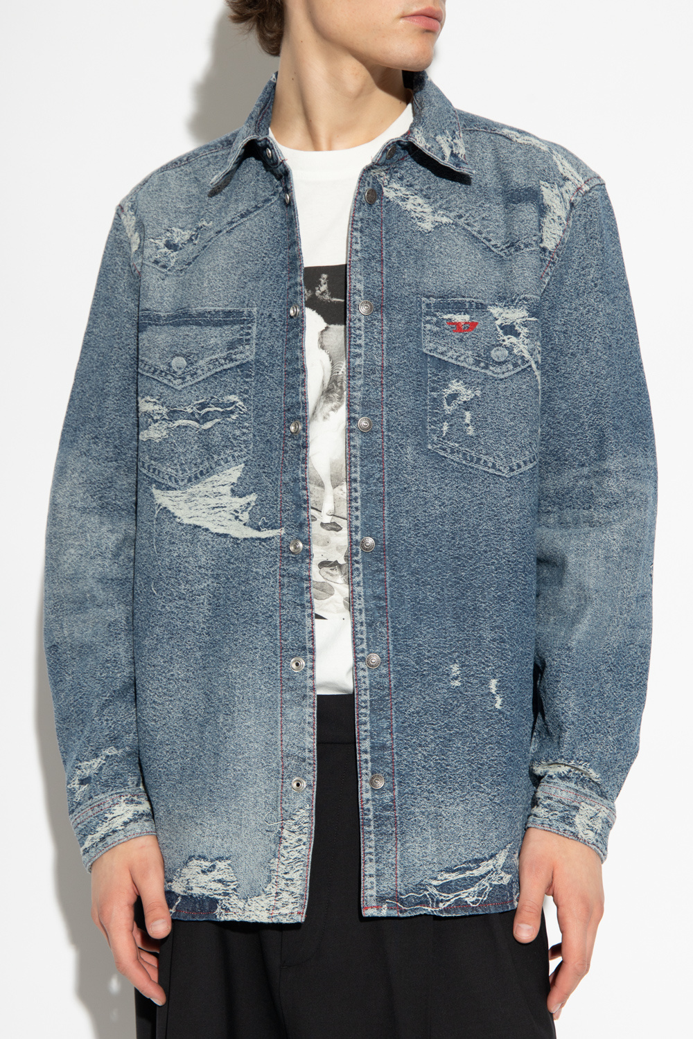 Diesel ‘D-SIMPLY’ denim shirt