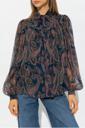 Etro Silk shirt with paisley pattern
