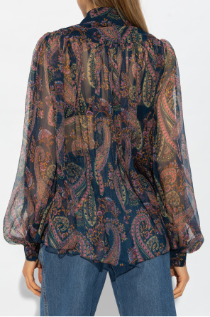 Etro Silk shirt with paisley pattern
