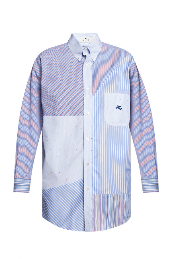 Etro Patterned shirt with logo