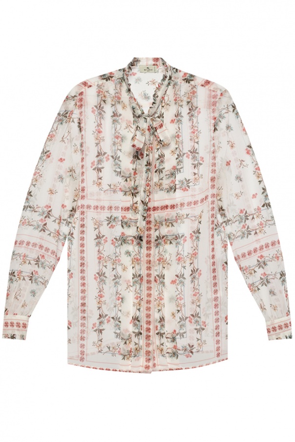 Etro Silk shirt with gathers