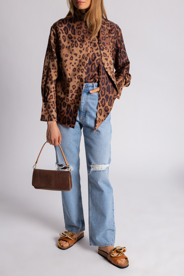 Etro Leopard-printed Sweat-shirt shirt