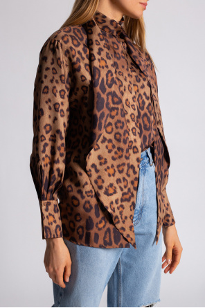 Etro Leopard-printed Sweat-shirt shirt