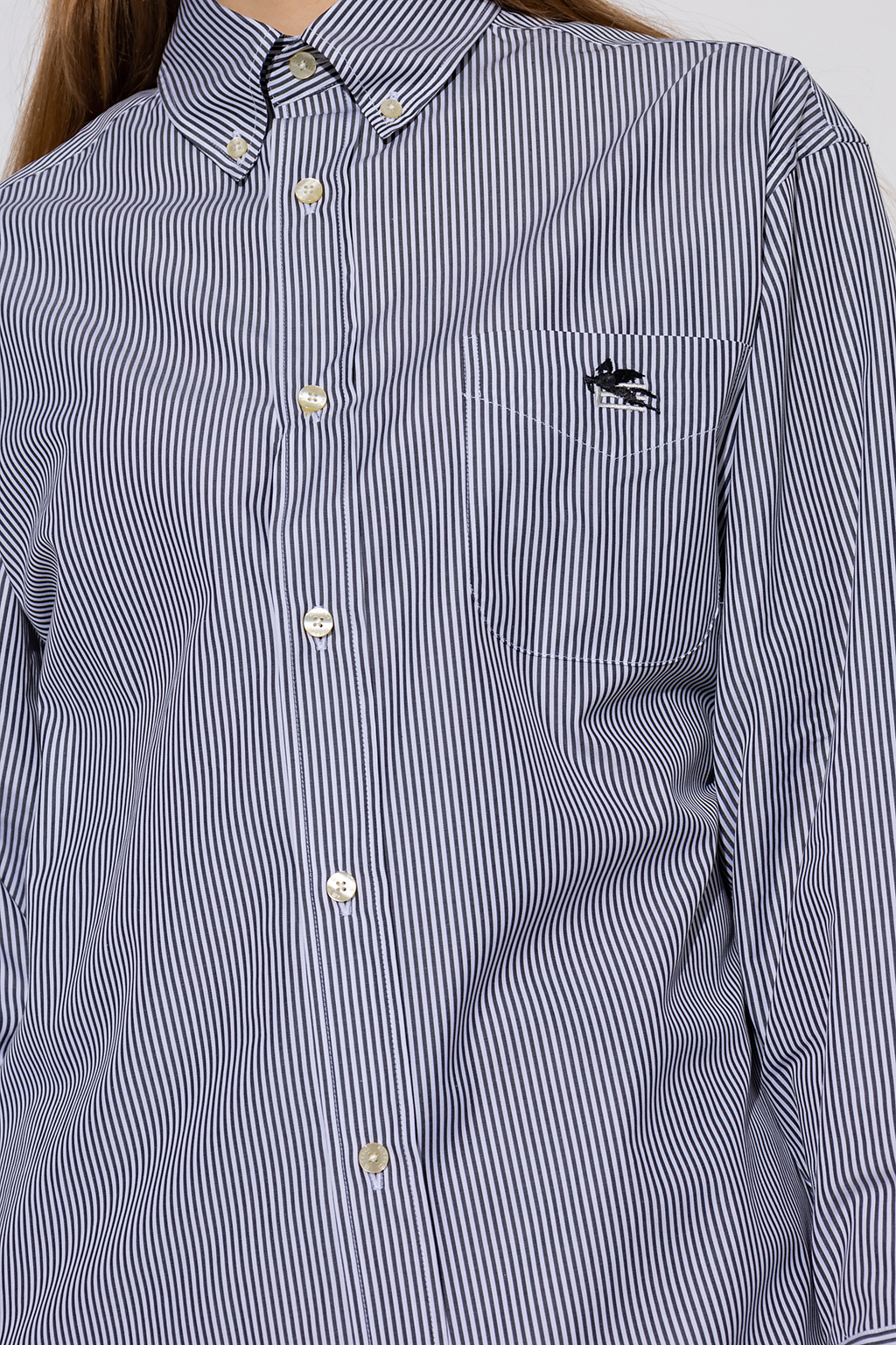 Etro OverManifesto shirt with logo