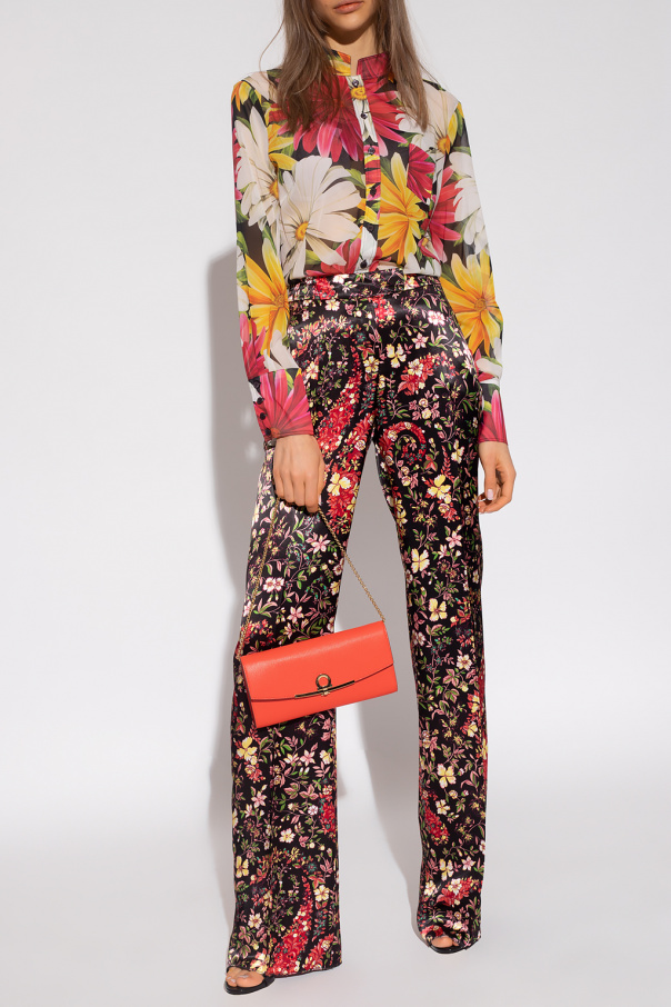 Etro Fiorucci floral denim jacket