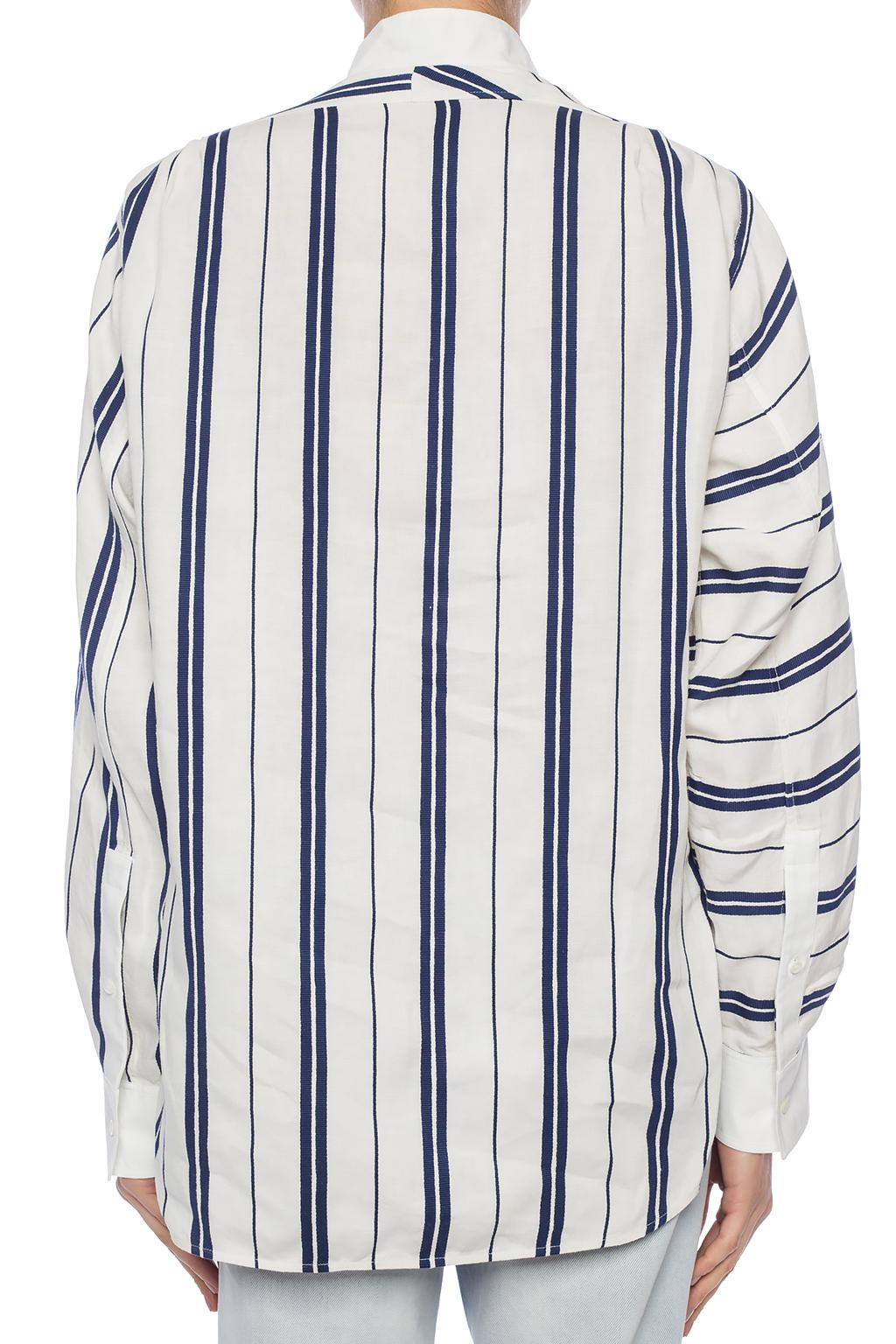 loewe striped shirt