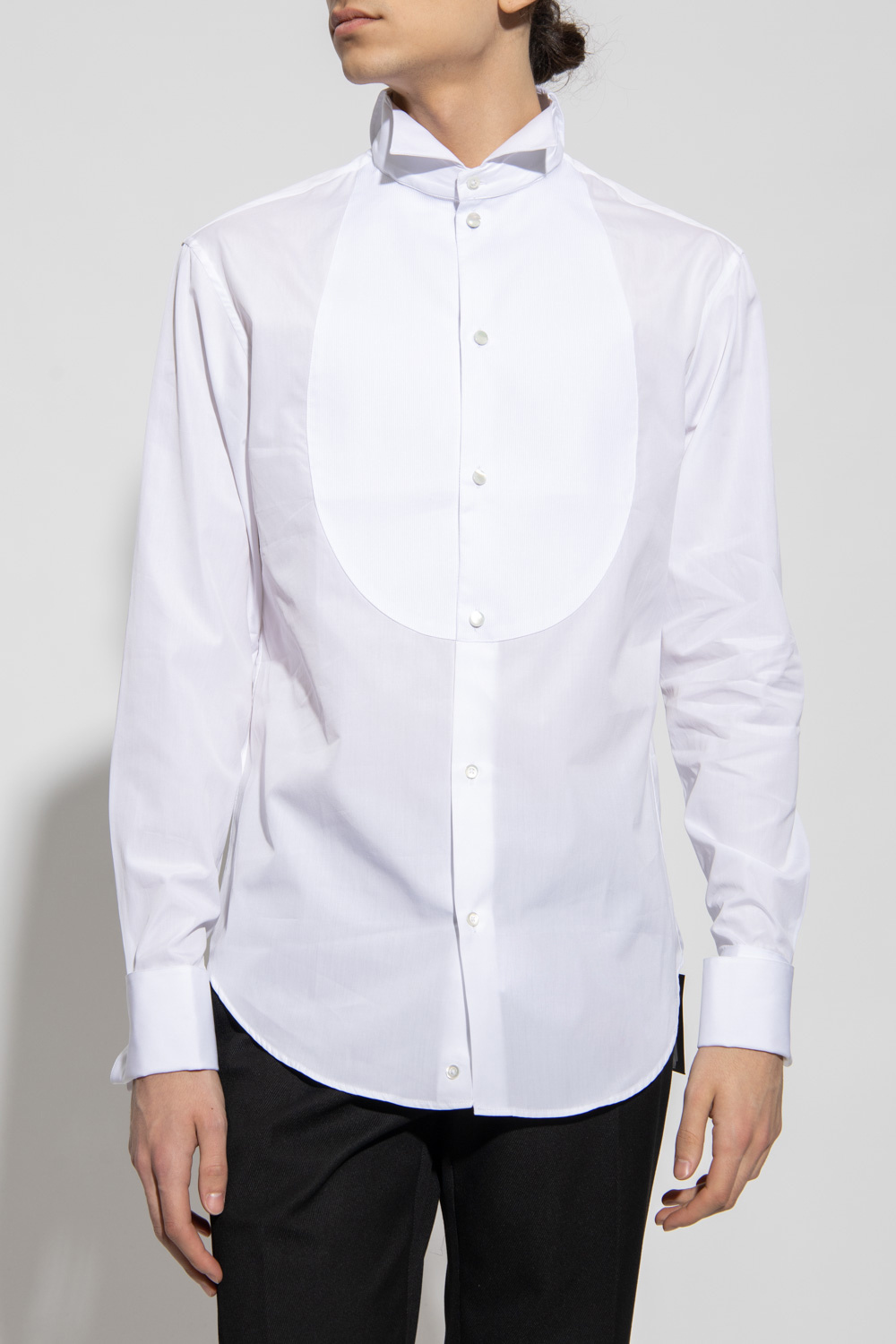 Emporio KORONKOWY armani Cotton shirt