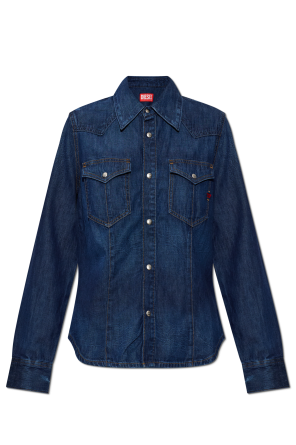 "DE-WAVES" denim shirt