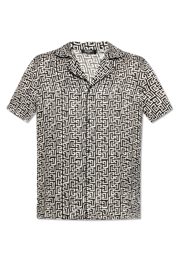 Balmain Koszula z monogramem