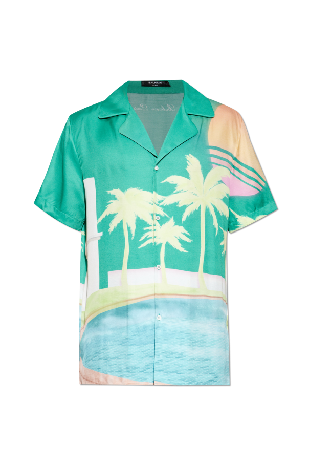 balmain Klassischer Short Sleeve Shirt